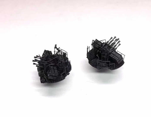 バンカースタジオ WS35041 1/350 WWIIイギリス海軍 8連装2ポンド”ポンポン”砲