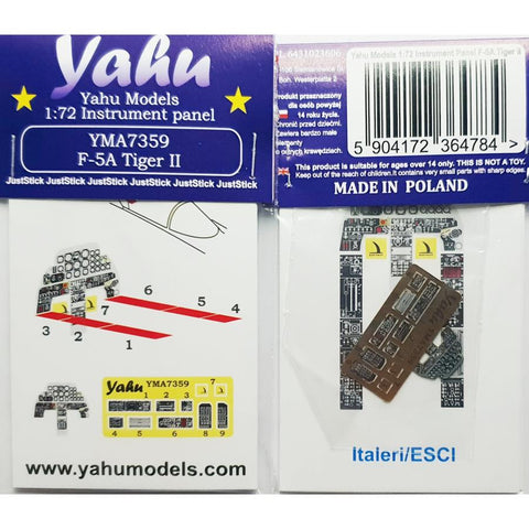 ヤフーモデル YMA7359 1/72 F-5A タイガーII(イタレリ/ESCI用)