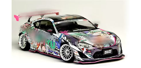 ズームオン CS124 1/24 トヨタ 86 (ZN6) レーシングガール 2023 ユニバーサルデカール