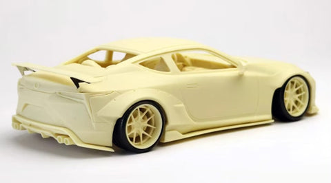 ズームオン CS128L 1/24 LBWK レクサス LC500 ワイドボディver. LHD version(ブラックカーボックスアート)