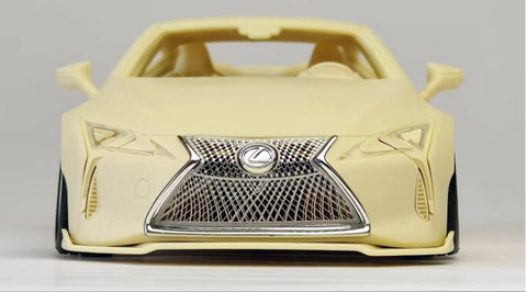 ズームオン CS128R 1/24 LBWK レクサス LC500 ワイドボディver. RHD version(ホワイトカーボックスアート)