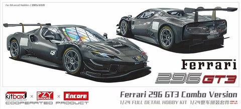 ズームオン CS147 1/24 296 GT3 コンボバージョン (カーボン ver.)