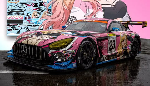 ZoomOn CS158 1/24 メルセデスAMG GT3 TKレーシング スーパー耐久24時間優勝(タミヤ用)