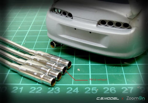 ズームオン Z003 1/24 トヨタ スープラ(JZA80) ポール パーツセット