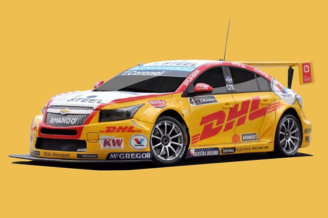 ズームオン Z012 1/24 シボレー・クルーズ WTCC 2015 (#4 T.Coronel)