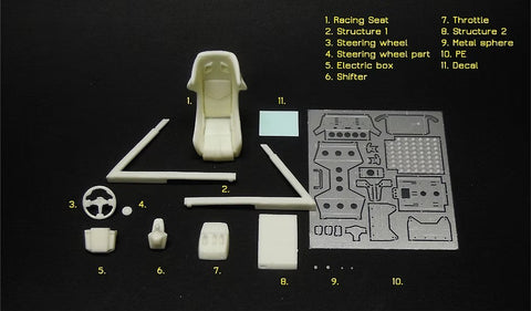 ズームオン Z019 1/24 ゲームポッド GT2 & ロジクール G27 セット