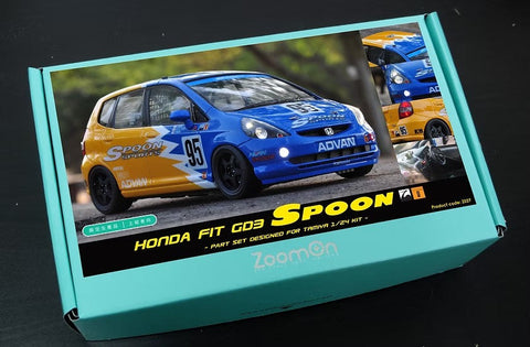 ズームオン Z027 1/24 ホンダ フィット GD3 スプーン パーツセット