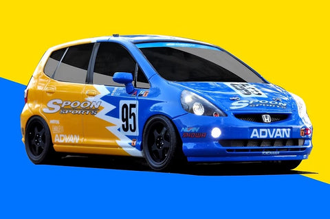 ズームオン Z027 1/24 ホンダ フィット GD3 スプーン パーツセット