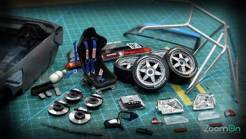 ズームオン Z028 1/24 ホンダ シビック E-AT スプーン パーツセット