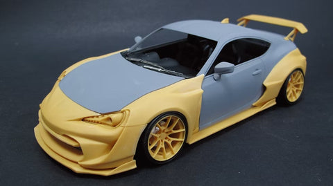 ズームオン Z055 1/24 アーティシャンスピリッツ BRZ / 86 ワイドボディキット(タミヤ用)
