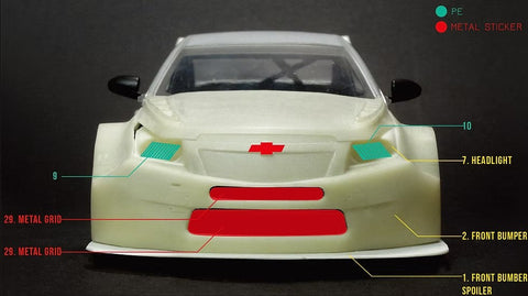 ズームオン Z071 1/24 シボレー・クルーズ WTCC 2015 (#7 H.Valente)