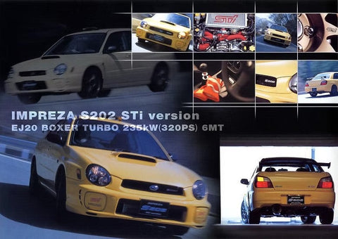 ズームオン Z163 1/24 スバル インプレッサ S202 STI パーツセット(タミヤ用)