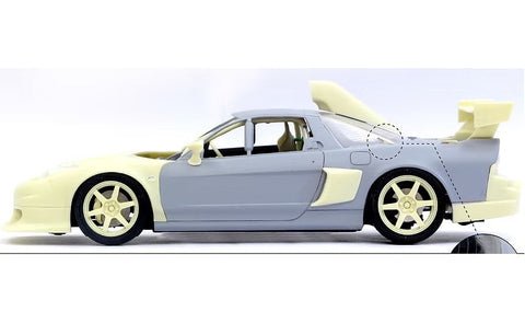 ズームオン Z165 1/24 ホンダ スプーン NSX-R GT パーツセット