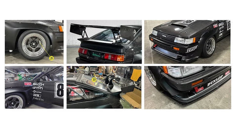 ズームオン Z206 1/24 ドリフトキング スーパーN2 AE86 パーツセット(アオシマ用)