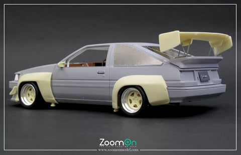 ズームオン Z206 1/24 ドリフトキング スーパーN2 AE86 パーツセット(アオシマ用)