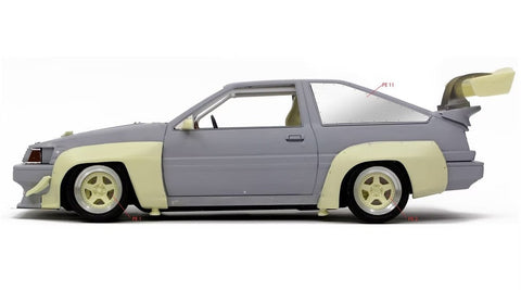 ズームオン Z206 1/24 ドリフトキング スーパーN2 AE86 パーツセット(アオシマ用)
