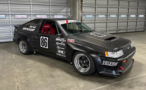 ズームオン Z206 1/24 ドリフトキング スーパーN2 AE86 パーツセット(アオシマ用)