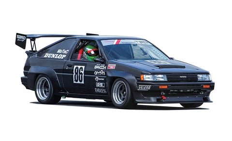 ズームオン Z206 1/24 ドリフトキング スーパーN2 AE86 パーツセット(アオシマ用)