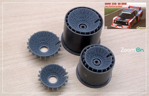 ZoomOn Z216 1/24 BMW 320 E21 ターボ BBS ホイールカバー(NuNu用)