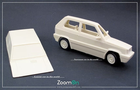 ズームオン Z218 1/24 フィアット パンダ750CL 87' 世界で最も車幅が狭い車