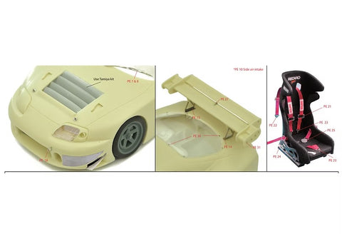 ZoomOn Z219 1/24 タイガー トヨタ スープラ JGTC 98’ パーツセット(タミヤ用)