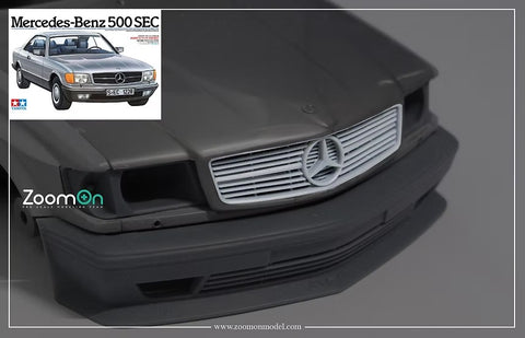 ZoomOn Z222 1/24 メルセデス・ベンツ 500 SEC(W126) フロントグリル(タミヤ用)