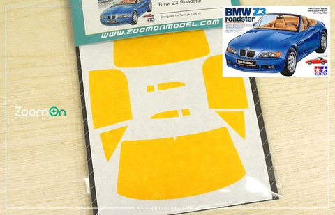 ズームオン ZD248 1/24 ウィンドウペインティングマスク - BMW Z3 ロードスター
