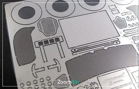 ズームオン ZP002 1/24 PE ディテールアップパーツ - マクラーレン セナ(タミヤ用)
