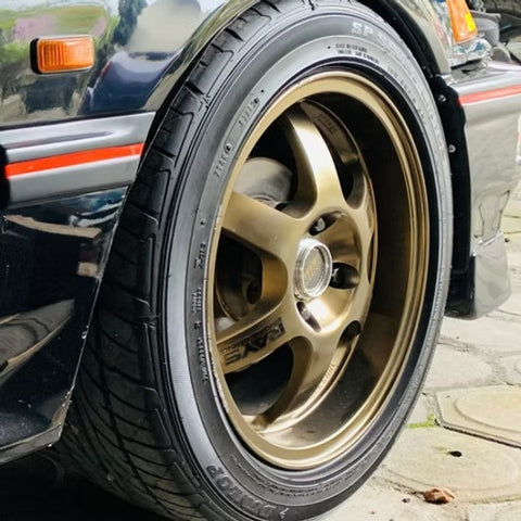 ズームオン ZR116-16 1/24 16インチ レイズ ボルクレーシング TE37 Cup リムセット (5穴)