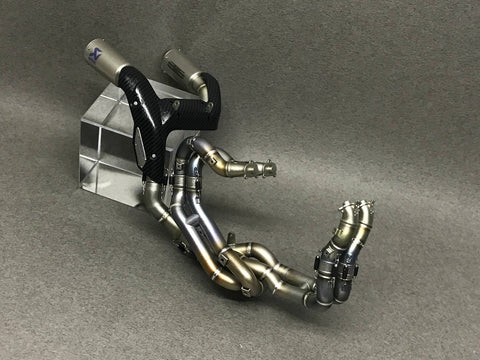 Zワークショップ Z01-003 1/12 V4R/S フルレーシングエキゾーストキット
