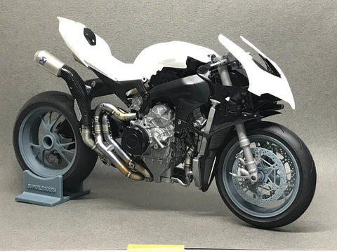 Zワークショップ Z01-003 1/12 V4R/S フルレーシングエキゾーストキット