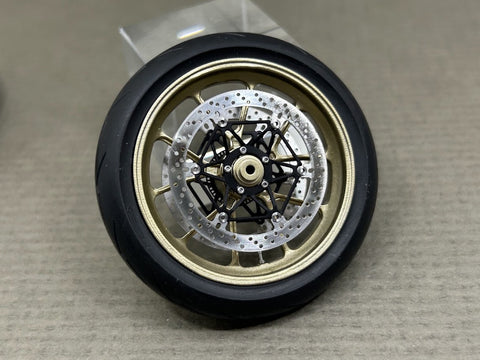 Zワークショップ Z01-007 1/12 ドゥカティ V4R/S ホイール & ブレーキディスク セットC