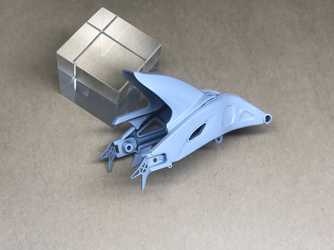 Zワークショップ Z02-003 1/12 リアセット/リアフェンダー/スタンドフック (1/12 タミヤ CBR1000-RR-R用)