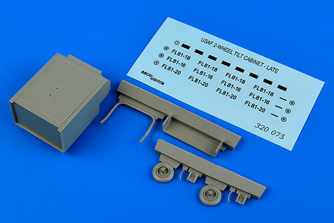 エアロボーナス 320075 1/32 アメリカ空軍 2輪ティルトキャビネット (後期型)