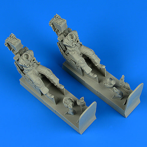 エアロボーナス 320110 1/32 アメリカ海軍 F-14A/B トムキャット パイロット&オペレーター w/射出座席 (トランぺッター/タミヤ用)