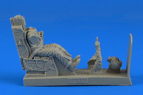 エアロボーナス 320118 1/32 アメリカ空軍 戦闘機 パイロット w/ F-16 ファイティングファルコン イジェクションシート (汎用)