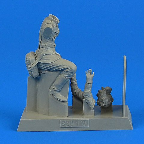 エアロボーナス 320120 1/32 ロシアの WWII パイロット (汎用)