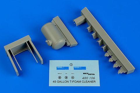 エアロボーナス 480106 1/48 モデルTフォームクリーナー (45ガロン)