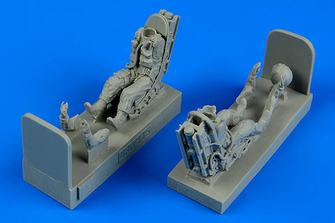 エアロボーナス 480115 1/48 アメリカ空軍 パイロット & オペレーター w/ A-37 ドラゴンフライ用 イジェクションシート
