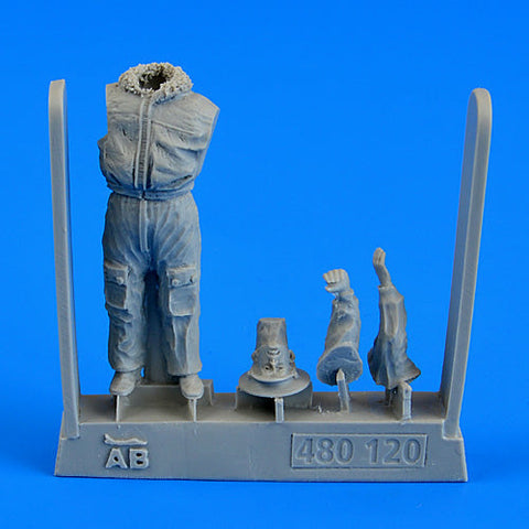 エアロボーナス 480120 1/48 ソビエト パイロット - 冷戦終結