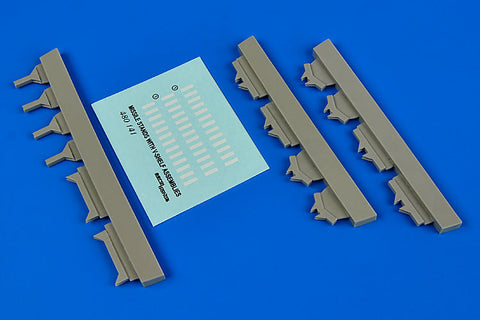 エアロボーナス 480141 1/48 アメリカ空軍ミサイル整備台 w/V型棚