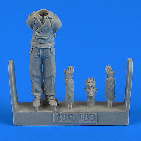 エアロボーナス 480183 1/48 WWII ドイツ軍戦車兵A