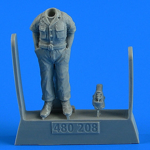エアロボーナス 480208 1/48 アメリカ陸軍航空軍 WWII 航空機整備士 (TRUMPETER用)