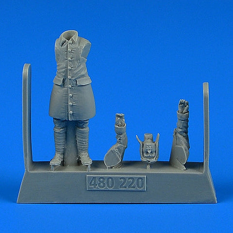 エアロボーナス 480220 1/48 イギリス陸軍航空隊 (RFC) WWI パイロット,地図 (汎用)