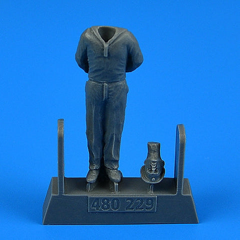 エアロボーナス 480229 1/48 ドイツ海軍 WWII セレモニー - UボートVIIC型 乗組員 (TRUMPETER用)