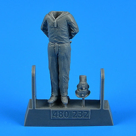 エアロボーナス 480232 1/48 ドイツ海軍 WWII セレモニー - ドイツ潜水艦 U-Boat 乗組員Type VIIC (TRUMPETER用)