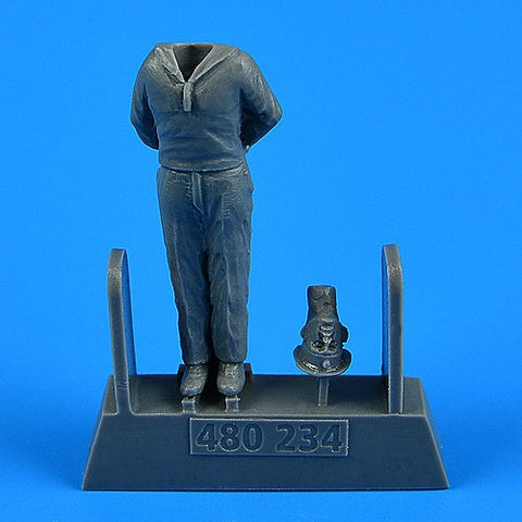エアロボーナス 480234 1/48 ドイツ海軍 WWII セレモニー - ドイツ潜水艦 U-Boat Type VIIC 乗組員 (TRUMPETER用)