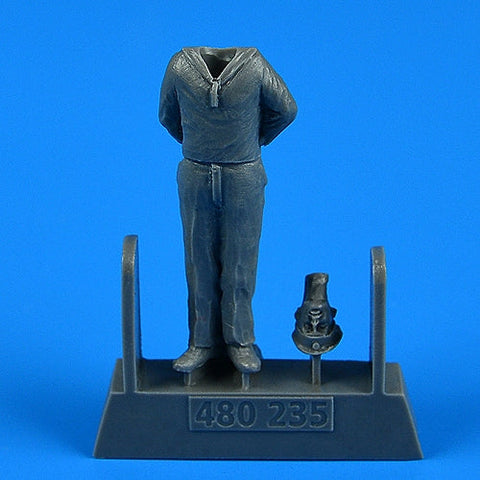 エアロボーナス 480235 1/48 ドイツ海軍 WWII セレモニー - ドイツ潜水艦 U-Boat Type VIIC 乗組員 (TRUMPETER用)
