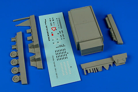 エアロボーナス 720011 1/72 フライトライン整備工場トレーラー
