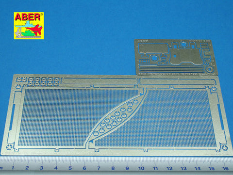 アベール 16042 1/16 キングタイガーポルシェ型 Vol.8 対地雷用メッシュ(タミヤ・トランペッター用)